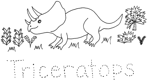 triceratops activities